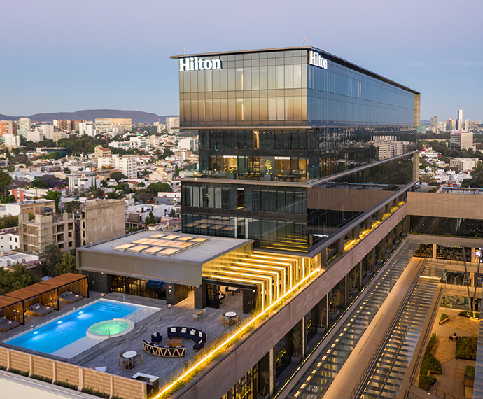 Renta de Autos en Guadalajara - Hotel Hilton Midtown